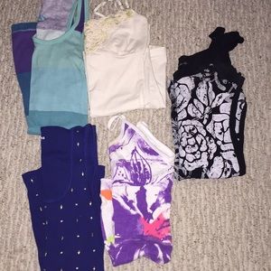 Lot of 5 assorted tanks!